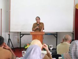 Kadis Kominfo Kabupaten Sukabumi, Buka Acara Penyusunan Metadata Statistik Sektoral 2023