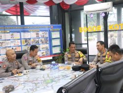 Irwasda Polda Jabar Lakukan Pengecekan Pos Terpadu Baranangsiang Bogor